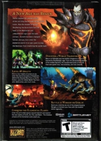 World of Warcraft: Cataclysm Box Art