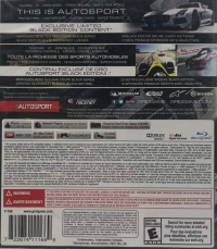 Grid Autosport - Limited Black Edition Box Art