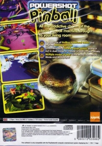 Powershot Pinball Box Art