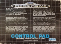 Sega Control Pad (red start button) Box Art