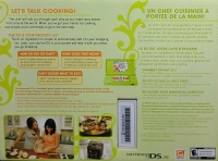 Nintendo DS Lite - Personal Trainer: Cooking Box Art