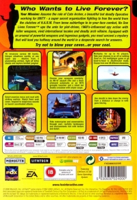 Operative, The: No One Lives Forever Box Art