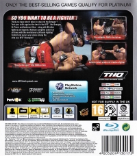 UFC Undisputed 2009 - Platinum Box Art