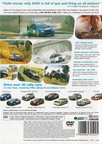 Colin McRae Rally 2005 Box Art