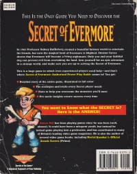 Secret of Evermore Authorized Power Play Guide Box Art