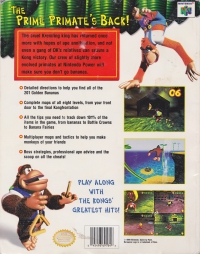 Donkey Kong 64 - Official Nintendo Player's Guide Box Art