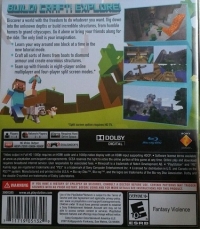 Minecraft: PlayStation 3 Edition Box Art