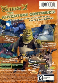 Shrek 2 Box Art