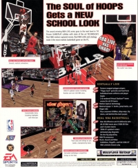 NBA Live 97 Box Art