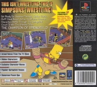 Simpsons Wrestling, The Box Art