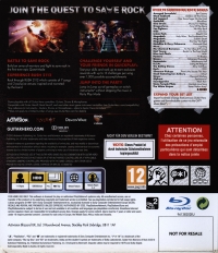 Guitar Hero: Warriors of Rock Box Art