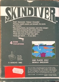 Skindiver Box Art
