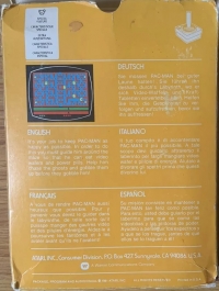 Pac-Man (1981) Box Art