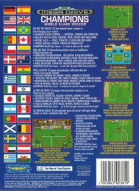 Champions World Class Soccer Box Art