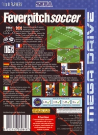 Fever Pitch Soccer Box Art