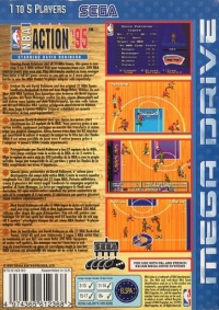 NBA Action '95 Starring David Robinson Box Art