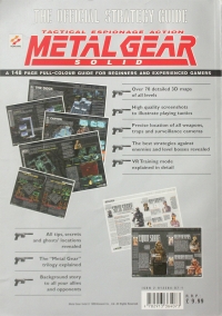 Metal Gear Solid: The Official Strategy Guide Box Art