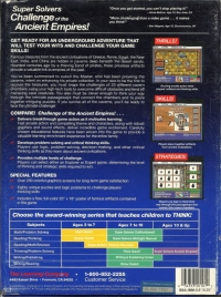 Super Solvers: Challenge of the Ancient Empires! Box Art