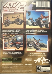 ATV: Quad Power Racing 2 - Platinum Hits Box Art
