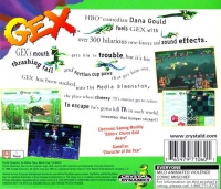 Gex (jewel case / Crystal Dynamics disc) Box Art