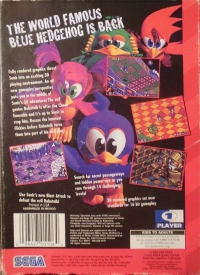 Sonic 3D Blast Box Art