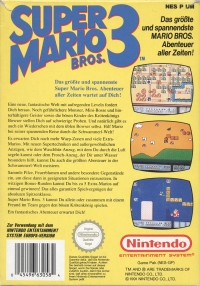 Super Mario Bros. 3 (Europa-Version) Box Art