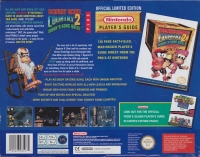 Donkey Kong Country 2: Diddy's Kong Quest (Play it by the Book) Box Art