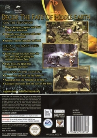 Lord of the Rings, The: The Two Towers Box Art