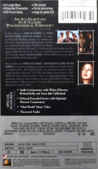 Donnie Darko Box Art