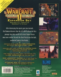 Warcraft II: Beyond The Dark Portal Box Art