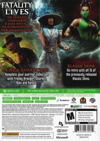 Mortal Kombat: Komplete Edition - Platinum Hits Box Art