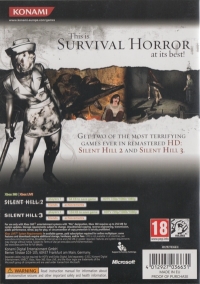 Silent Hill HD Collection Box Art