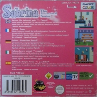 Sabrina the Animated Series: Zapped! (CGB-BSGX-EUU) Box Art