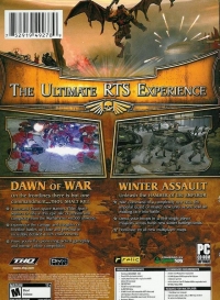 Warhammer 40,000: Dawn of War - Gold Edition Box Art