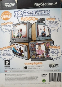 EyeToy: Play (box / This Pack Contains) Box Art