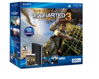 Sony PlayStation 3 CECH-4001B - Uncharted 3: Game of the Year Edition Box Art