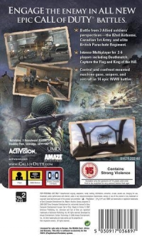 Call of Duty: Roads to Victory Box Art
