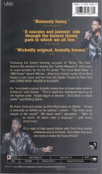 Chris Rock: Bigger & Blacker Box Art