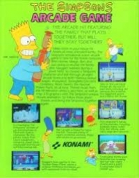 Simpsons Arcade Game, The Box Art