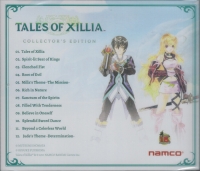 Tales of Xillia Music CD Box Art