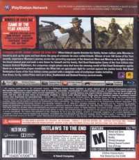 Red Dead Redemption Game of the Year Edition, Rockstar Games, PlayStation  3, 710425470066