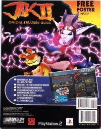 Jak II Official Strategy Guide Box Art
