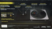 Activision Wireless DJ Hero Turntable Controller Box Art