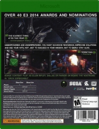 Alien: Isolation - Nostromo Edition Box Art