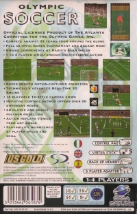 Olympic Soccer Box Art