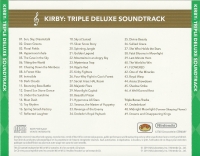 Kirby: Triple Deluxe Soundtrack Box Art