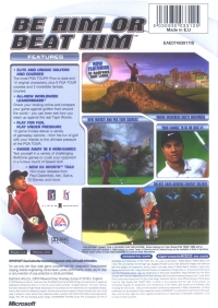 Tiger Woods PGA Tour 2003 Box Art