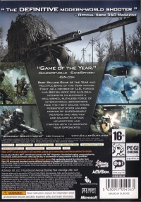 Call of Duty 4: Modern Warfare: Game of the Year Edition (83399.206.UK) Box Art