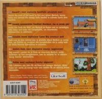 Disney's Donald Duck Advance Box Art