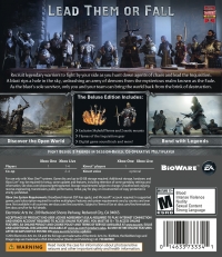 Dragon Age: Inquisition - Deluxe Edition Box Art